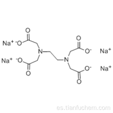 Sal tetrasódica del ácido etilendiaminotetraacético CAS 13235-36-4
